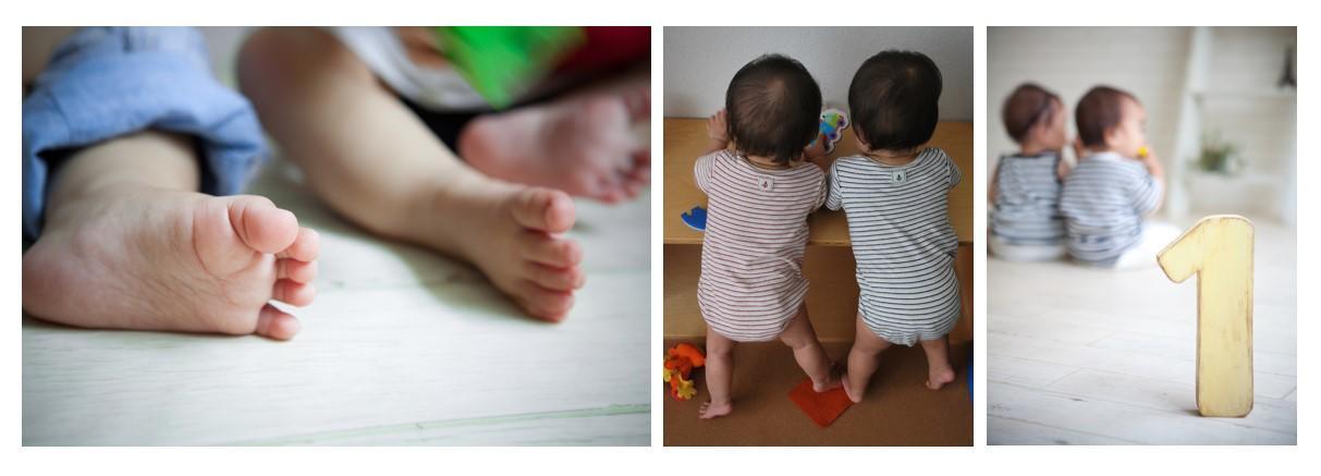 赤ちゃんの足や後ろ姿の画像